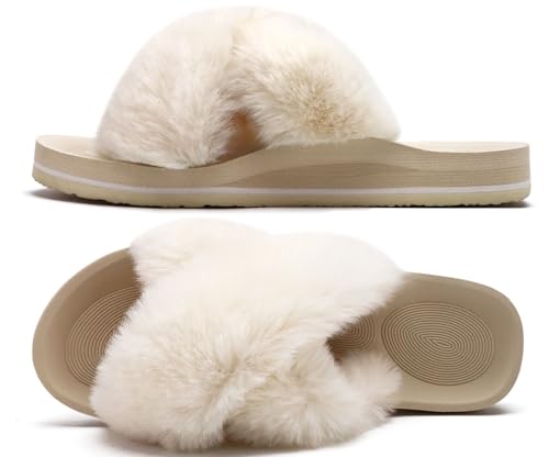 Beige White