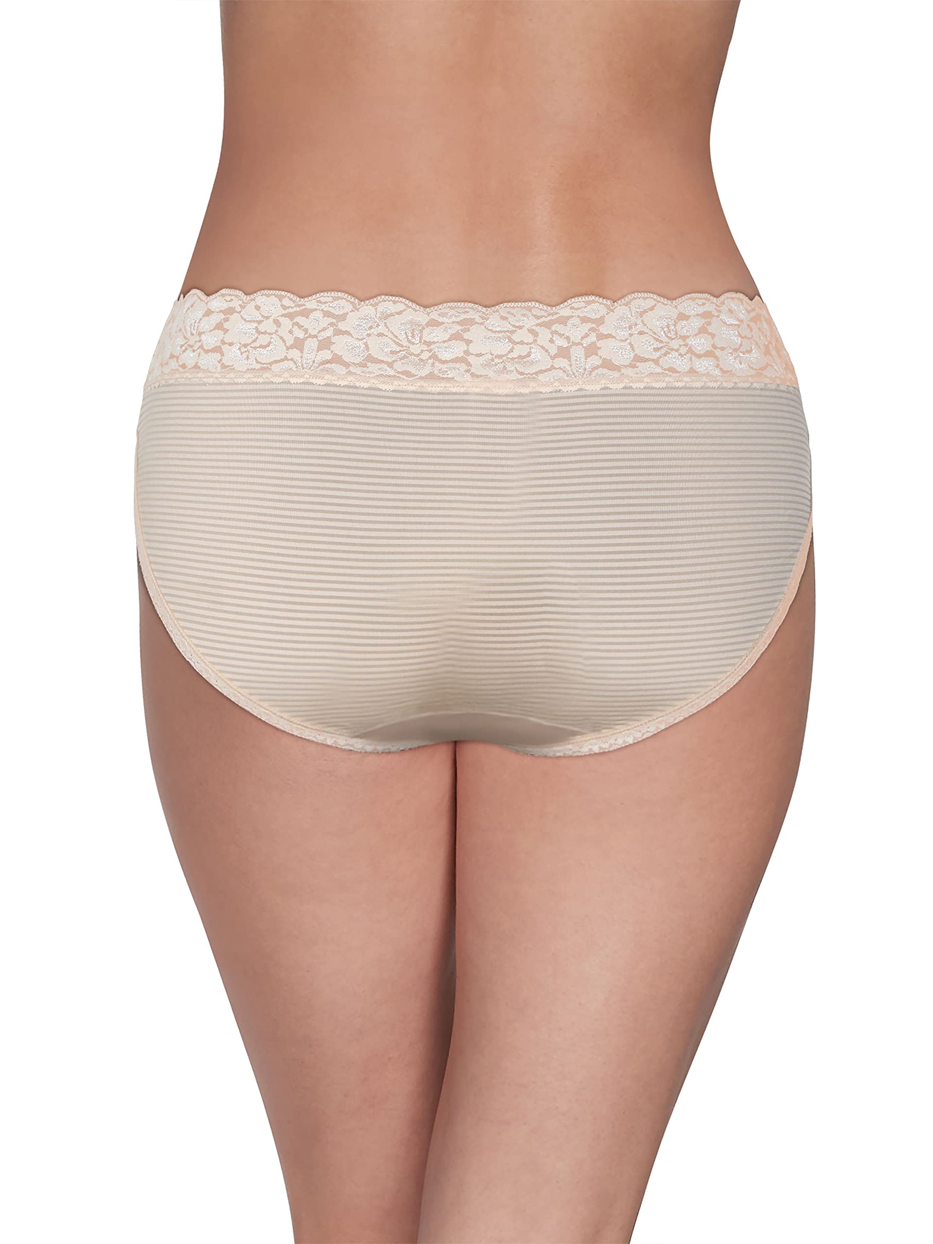 Vanity Fair Women's Lace Panties - Lightweight, Silky & Stretchy Underwear for Everyday Comfort | Perfect for Work, Travel & Relaxation
