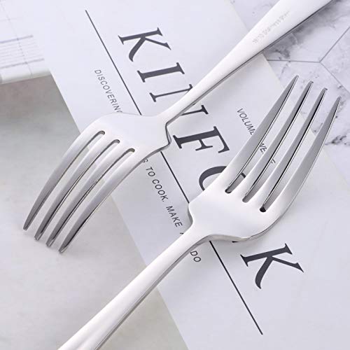 Premium 20-Piece Stainless Steel Flatware Set for 4 - 18/8 Heavy Duty Silverware Cutlery Service - Elegant Dining Utensils for Home, Restaurant & Hotel Use - Perfect for Everyday Meals, Dinner Parties & Formal Occasions