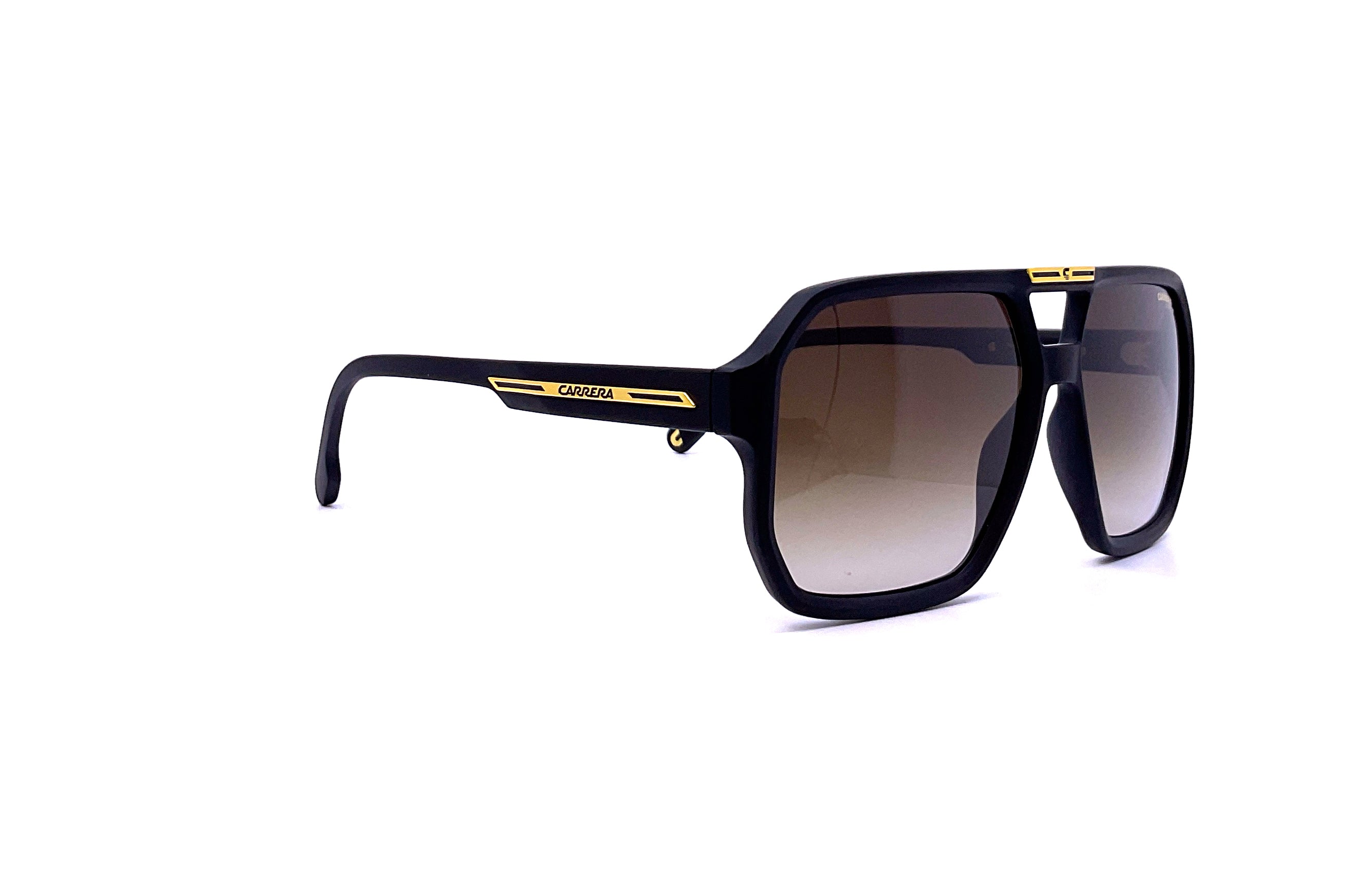 Carrera Victory C 01/S Matte Black Sunglasses - Polarized UV Protection Sports & Driving Shades for Men & Women - Perfect for Outdoor Activities, Running, Cycling, and Beach