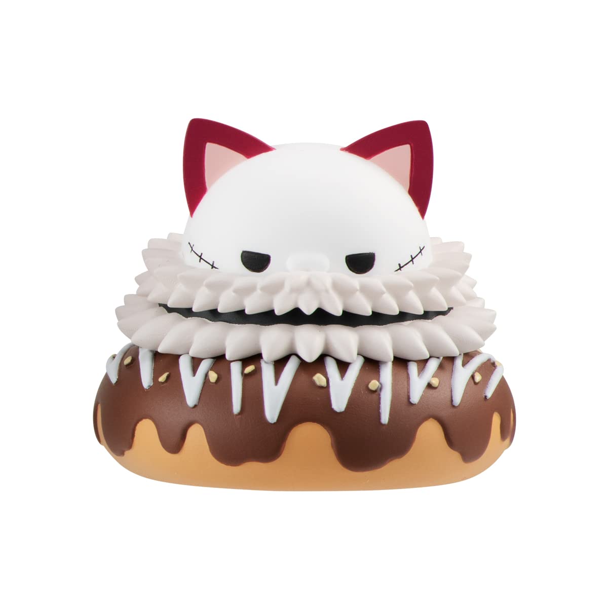 Megahouse One Piece Nyan Piece Nyan! Version Luffy with Rivals Action Figure - Mega Cat Project Collectible Gift for Anime Fans | Perfect for Display, Collection, and One Piece Merchandise Lovers