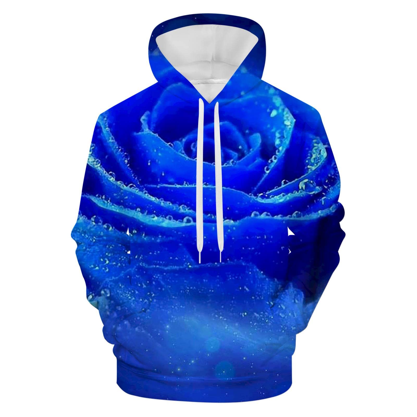 Men's & Women's Hooded Sweatshirt with Pocket - Cozy Pullover Hoodie for Everyday Wear