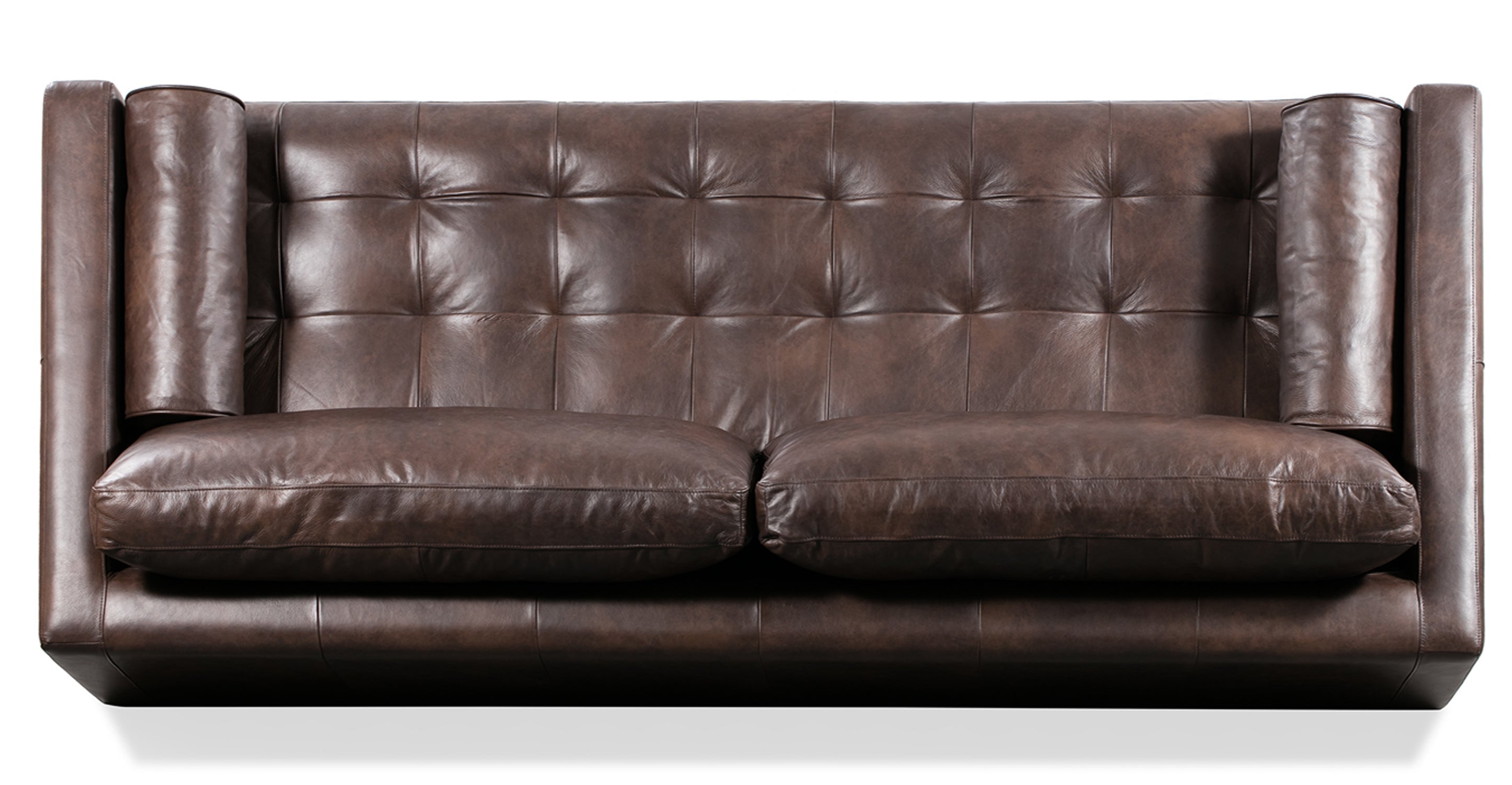 Premium Napa Leather Sofa - Modern Luxury Living Room Furniture for Home & Office - Perfect for Relaxing, Entertaining & Stylish Decor