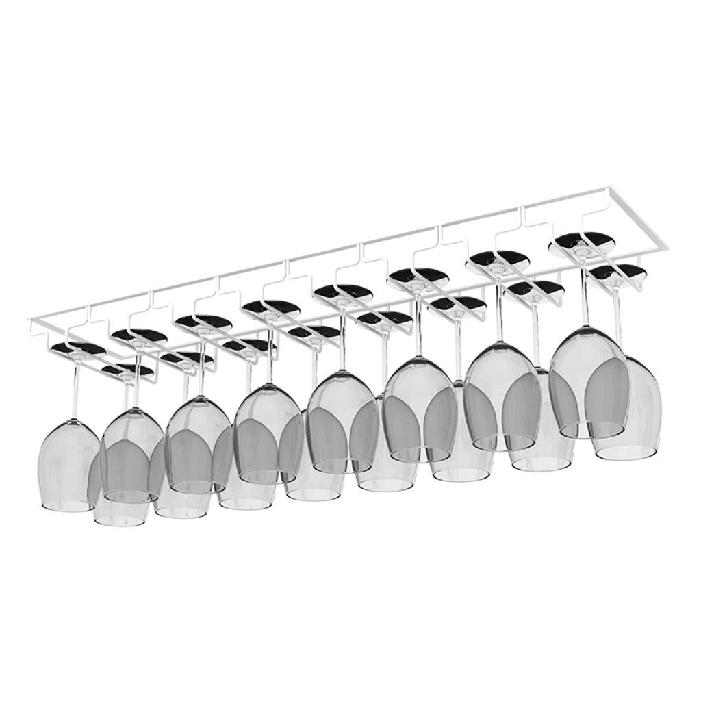 Bronze Wine Glass Holder Rack - Hanging Upside Down Cup Holder for 18 Glasses, Creative Wine Cooler & Goblet Storage (12.56cm) - Perfect for Kitchen, Bar, Dining Room & Wine Cellar Organization