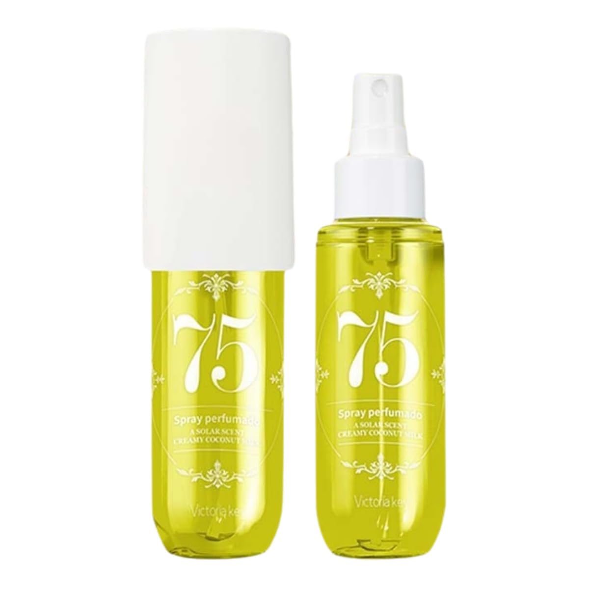 Sweet & Romantic Women's Perfume Set - 2 Bottles with 6 Long-Lasting Fragrances, Body Spray for Daily Wear, Date Night & Special Occasions (SOLAR#2)