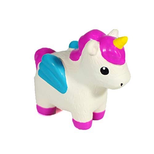 Durable Latex Dog Chew Toys with Squeaker - Fun Unicorn Design for Small & Medium Dogs - Perfect for Playtime, Training & Teething Relief