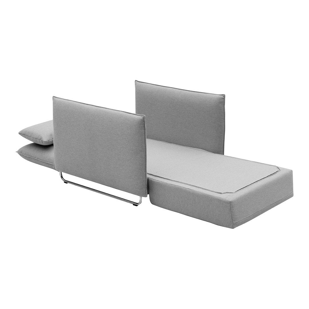 Modern Cord Chair with Convertible Single Bed Design - Perfect for Small Spaces, Guest Rooms & Cozy Reading Nooks
