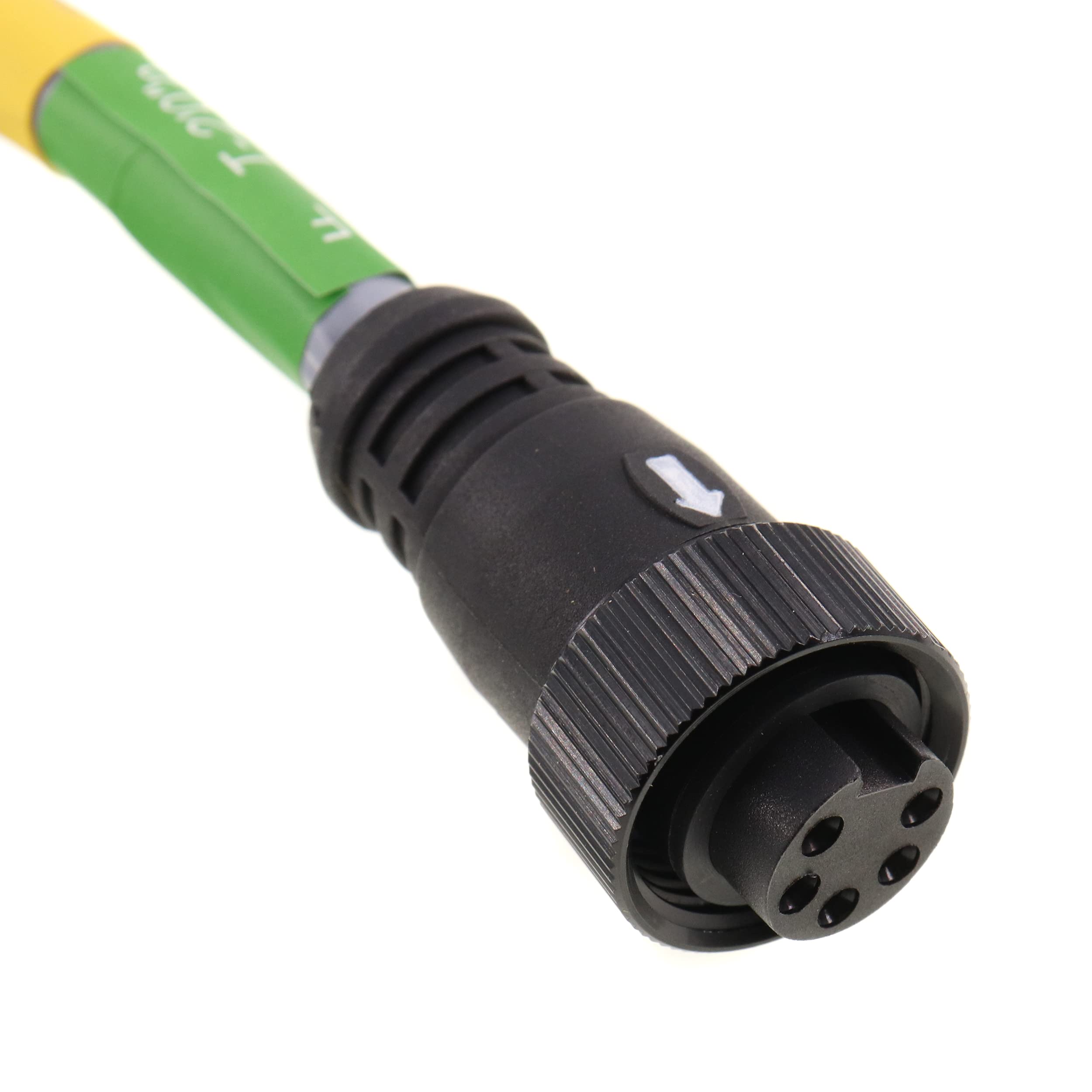 VIEW 380-000038-02 Plenum IGU Trunk Cable - 4-Pin Male to Female, 27.8 Feet (8.5m) - High-Speed Data Transfer for Security Cameras, CCTV Systems & Industrial Automation