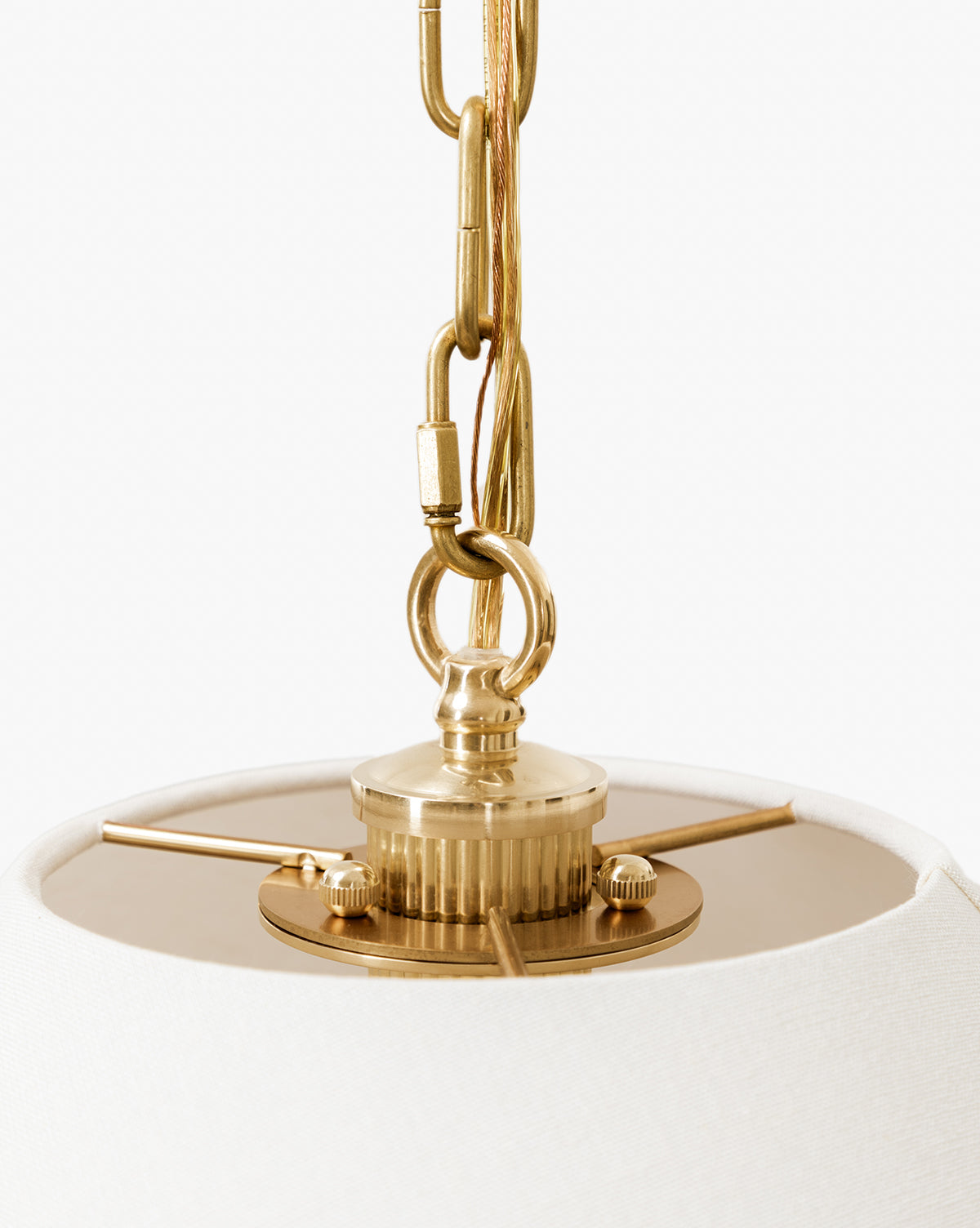 Townes Pendant Light - Modern Farmhouse Ceiling Fixture with Clear Glass Shade for Kitchen, Dining Room & Bedroom Lighting