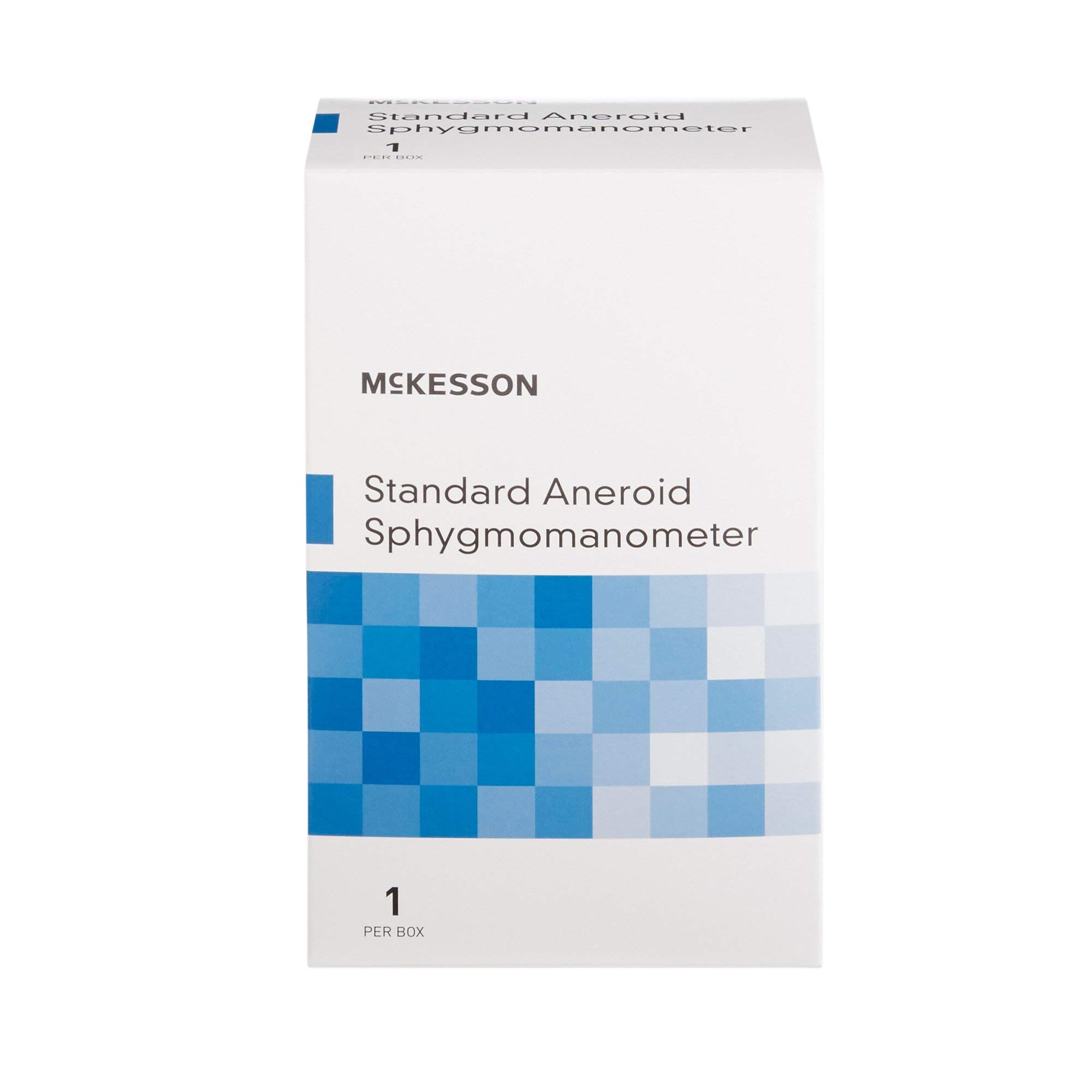 McKesson Aneroid Sphygmomanometer - Adult Medium Blood Pressure Monitor with Navy Cuff (20 Count) - Perfect for Home Use, Clinics & Medical Offices