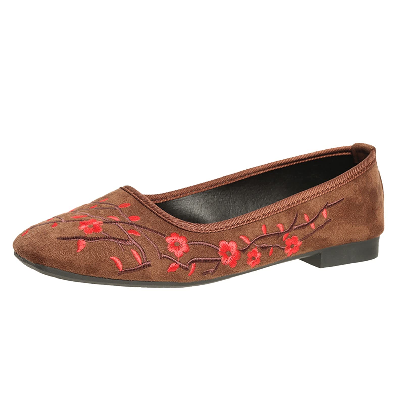 **Men's Size 15 Casual Embroidered Slip-On Loafers – Comfortable & Stylish Shoes for Everyday Wear – Perfect for Work, Travel & Leisure**