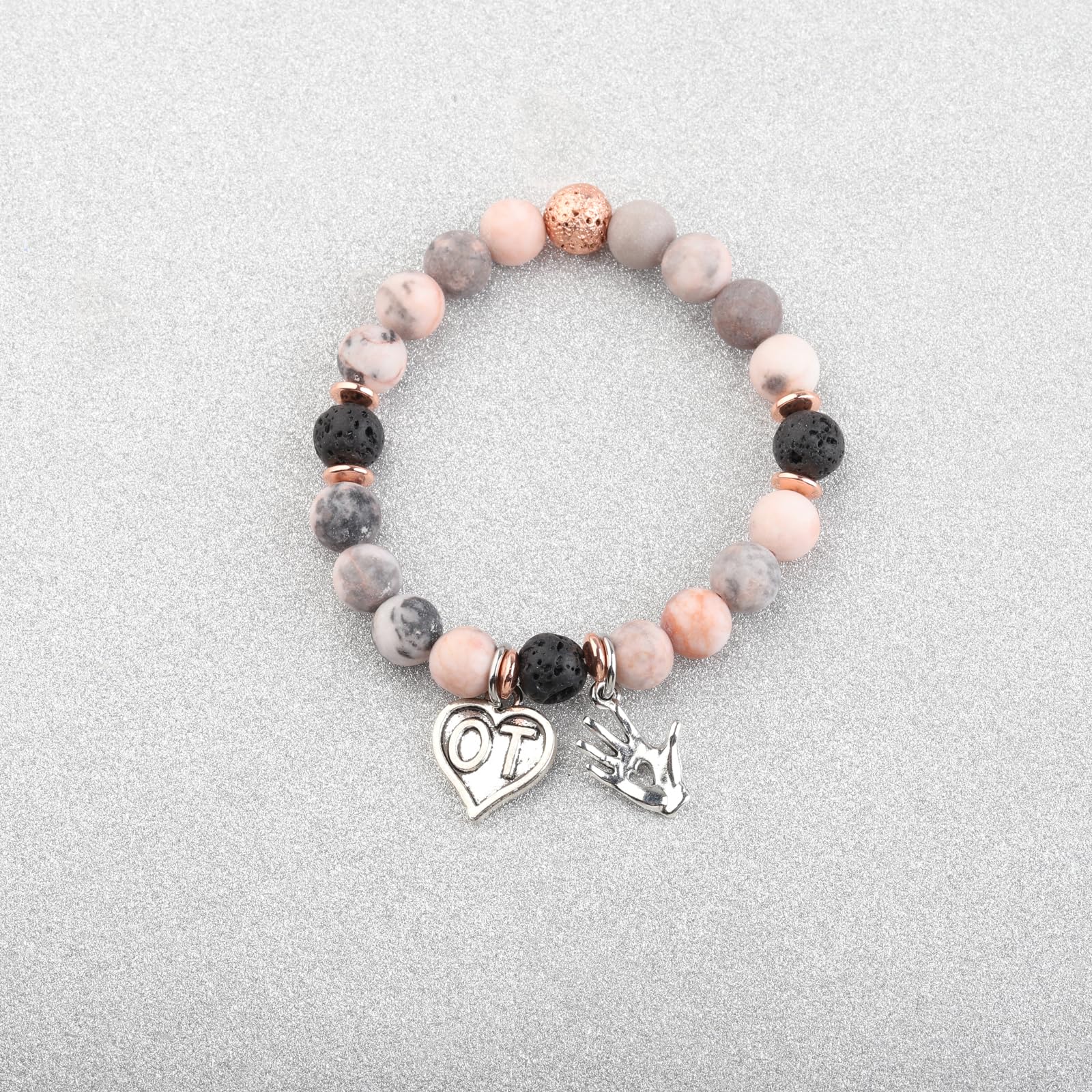 CHOORO Occupational Therapy Bracelet - Thoughtful OT Graduation Gift for Therapists & Students - Perfect for Medical Professionals & Healthcare Workers - Ideal for Celebrations, Appreciation & Daily Wear