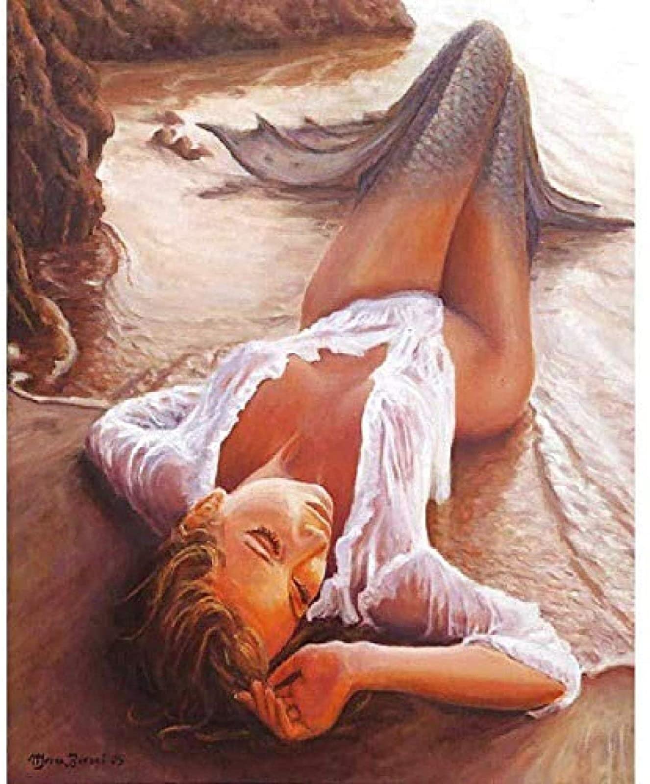 1000-Piece Mermaid Puzzle for Kids & Adults - Family Interactive DIY Game for Home Decor