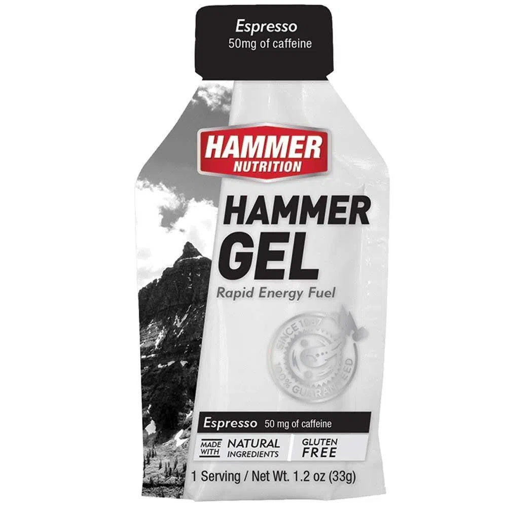 Hammer Nutrition Hammer Gel - Energy Gel for Endurance Athletes | Fast-Acting Carbohydrate Fuel for Running, Cycling & Triathlon Training