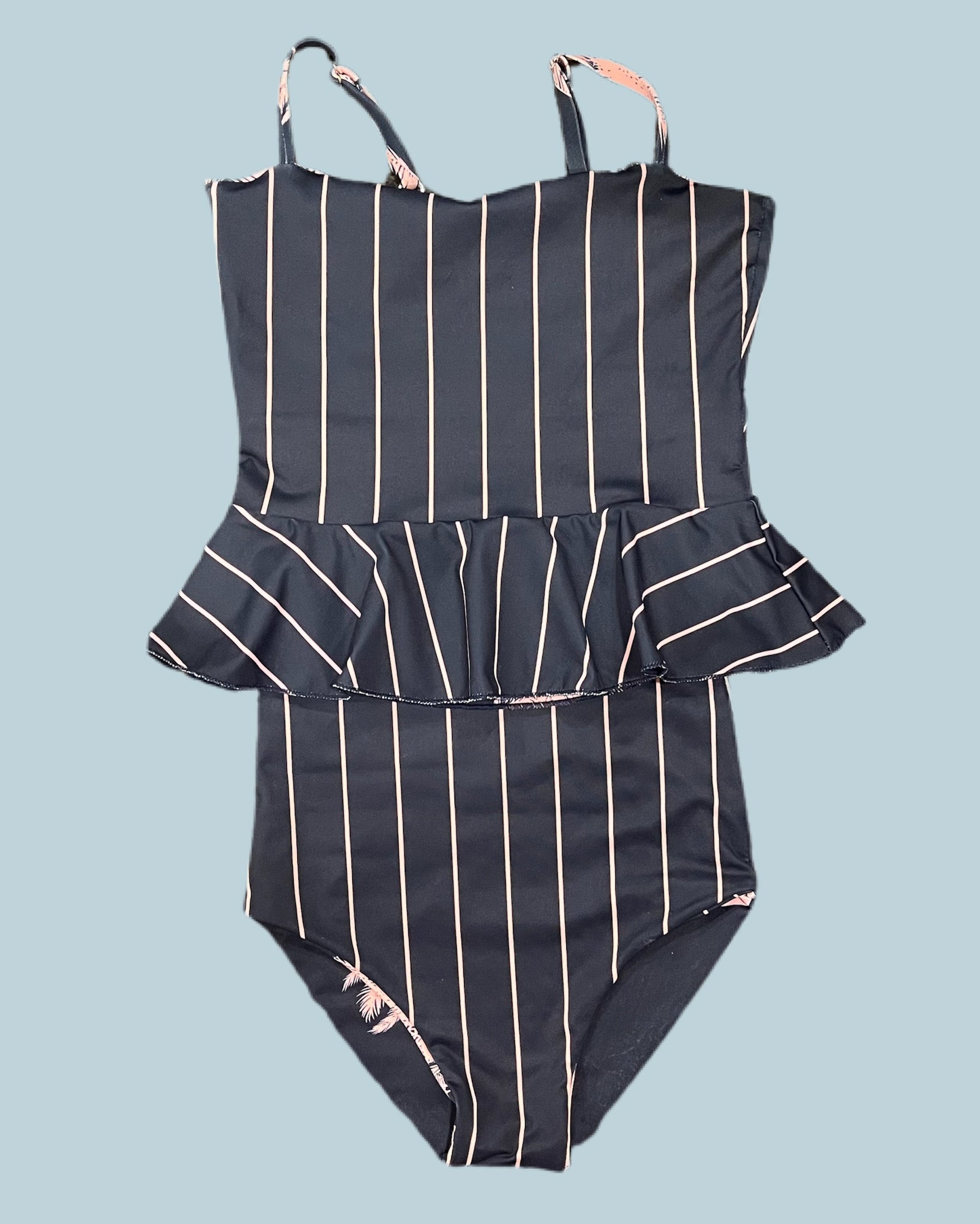 Little Girls Kendra Reversible Tankini Swimsuit - 2-in-1 Cute Swimwear for Toddlers & Kids - Perfect for Beach, Pool & Summer Water Play