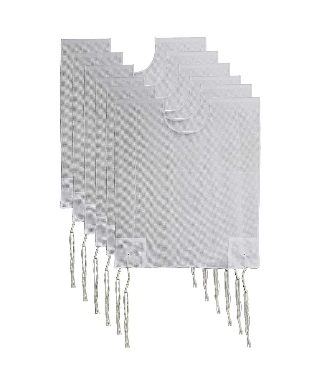 Premium 100% Polyester Mesh Tzitzit Garment for Kids & Adults - Breathable, Sweat-Free, Kosher Certified by Zion Judaica | Perfect for Daily Wear, Religious Ceremonies & Sports Activities