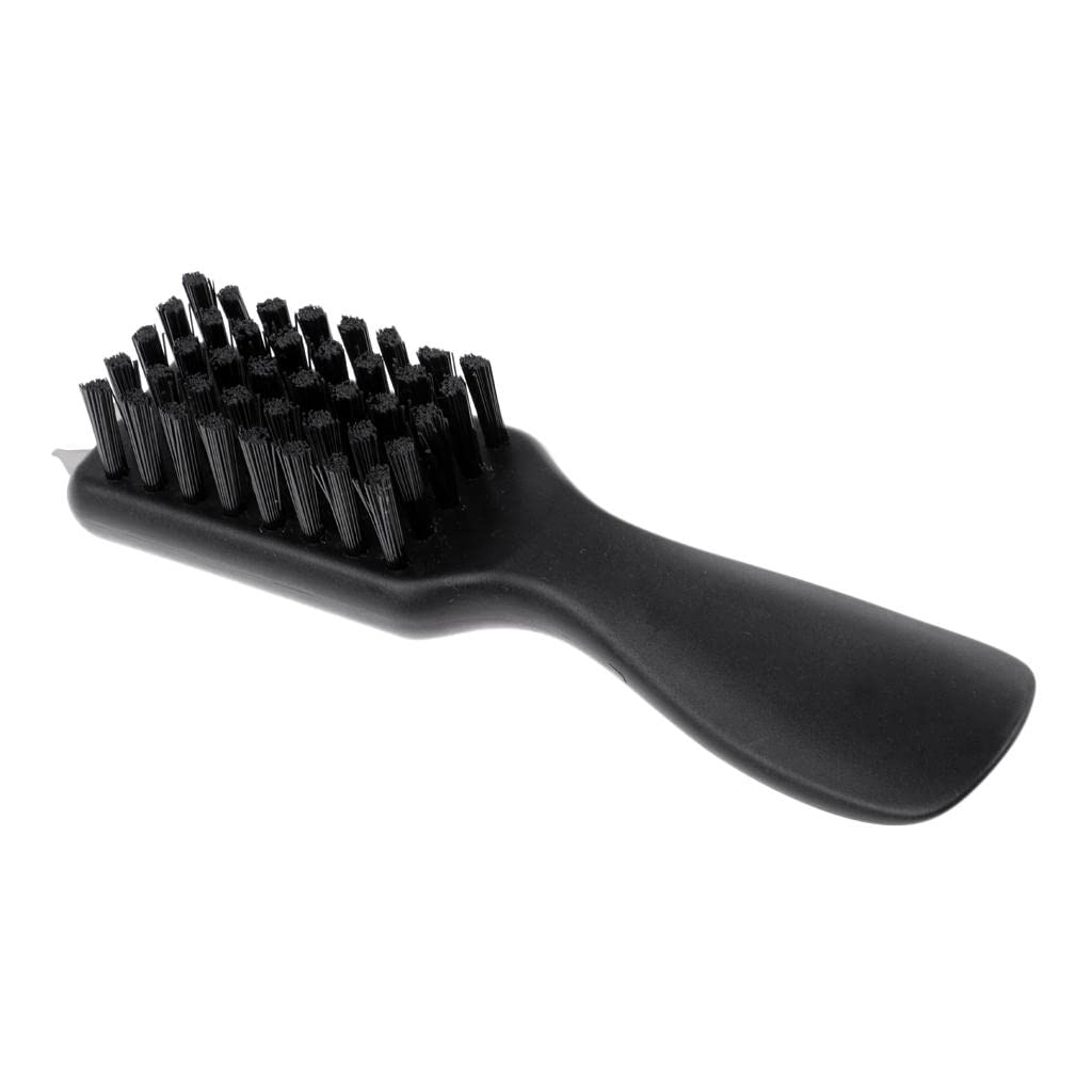 Compact Golf Shoe Brush Cleaner with Mud Remover - Essential Golfer & Caddie Tool for Cleaning Spikes & Soles - Perfect for Course, Driving Range & Club Maintenance