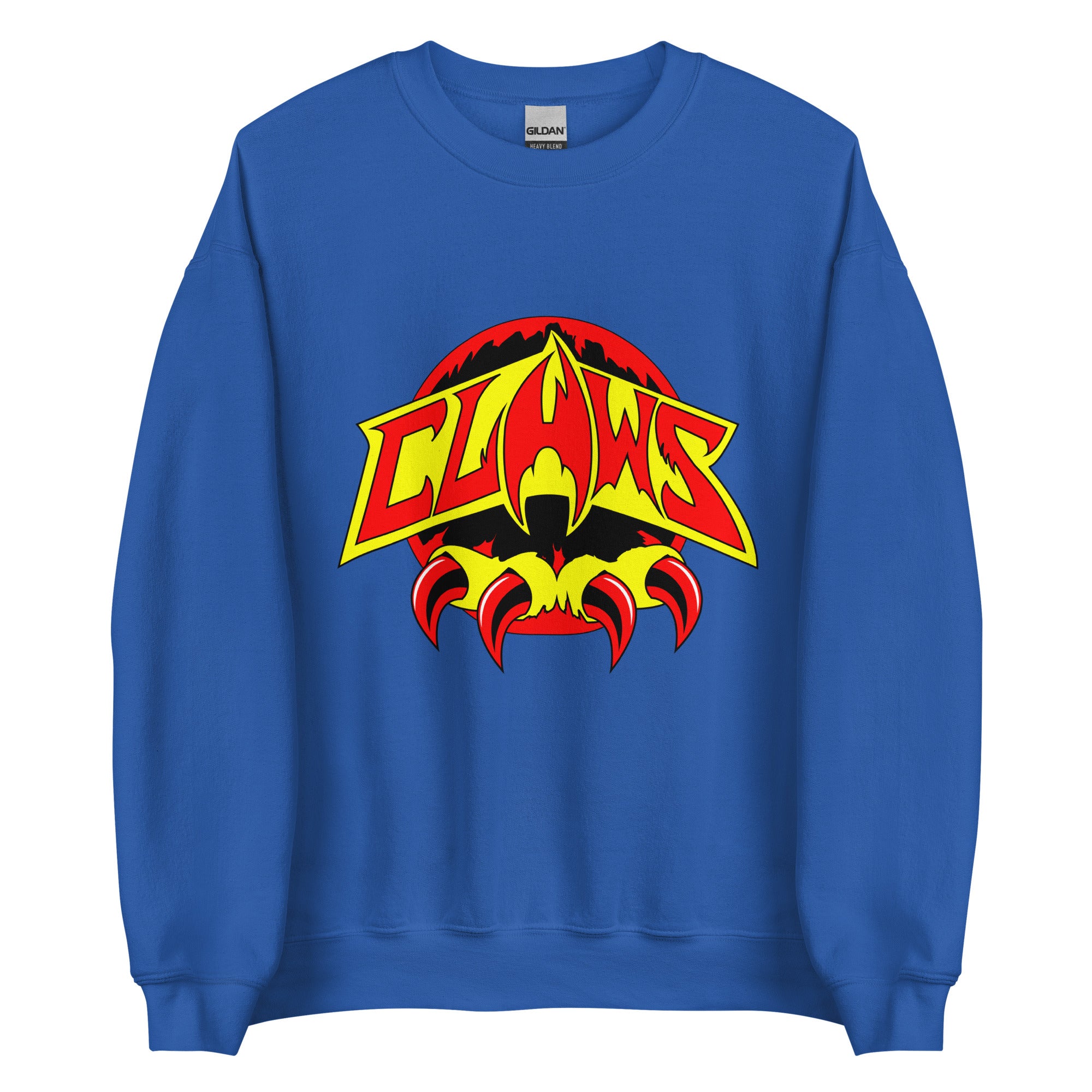 Zoo Jitsu Fighters CLAWS Logo Unisex Sweatshirt - Comfortable Pullover Hoodie for Martial Arts Fans & Streetwear Style | Perfect for Training, Gym, and Casual Wear
