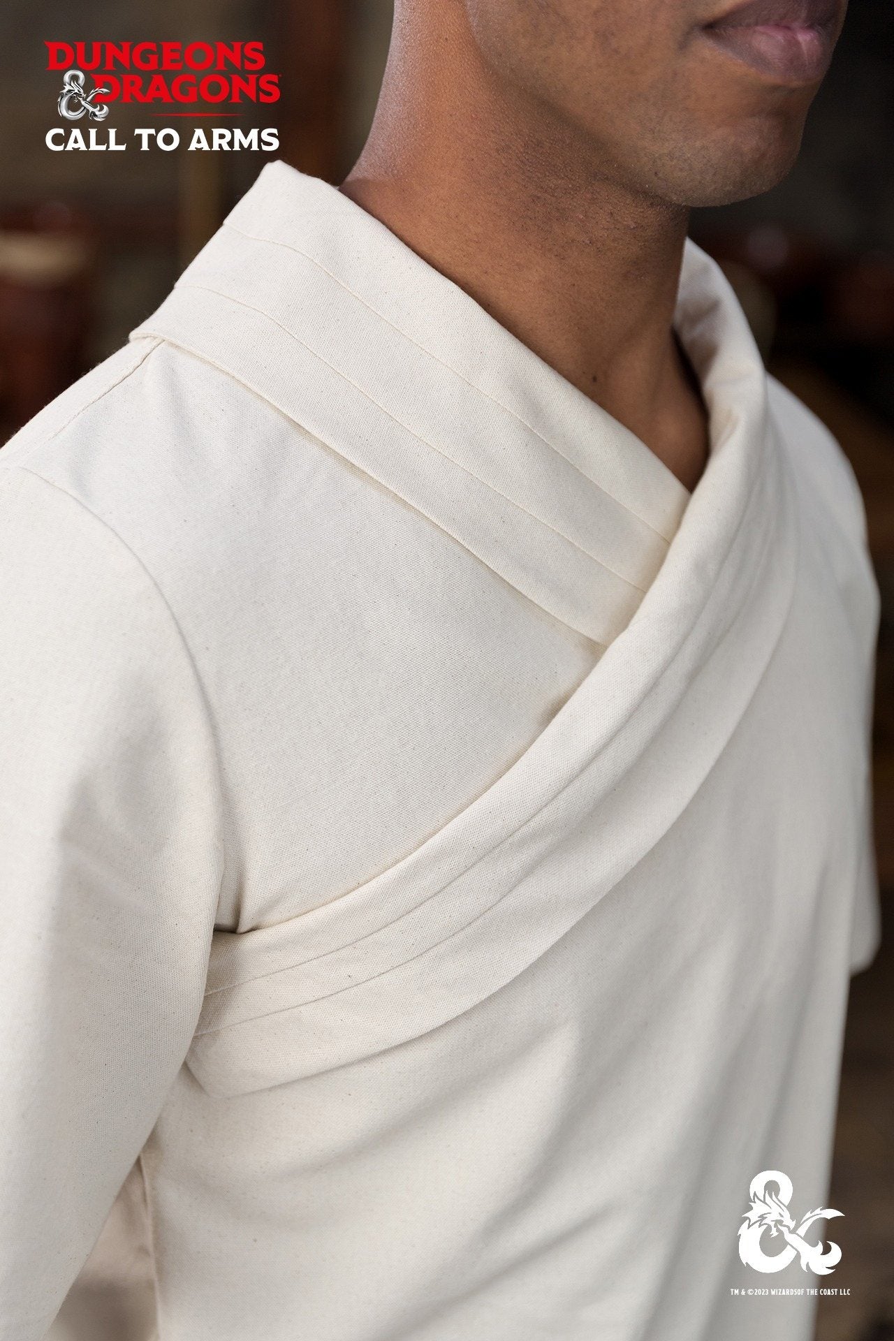 Dungeons & Dragons Monk T-Shirt - Natural Cotton Gaming Apparel for D&D Fans & Tabletop RPG Enthusiasts | Perfect for Cosplay, Game Nights & Fantasy Conventions