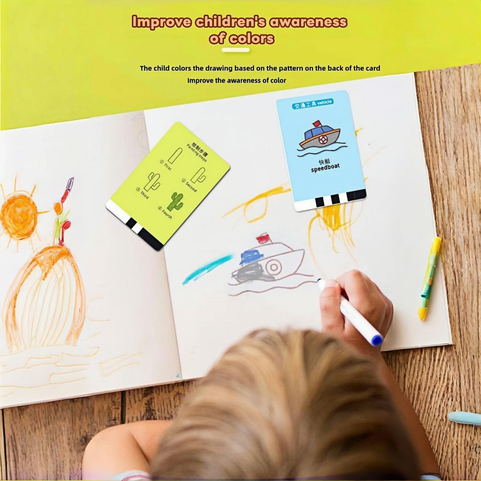 Interactive Educational Drawing Robot for Kids 5+ with 100 Word Cards & Voice Interaction - Pink & Green | STEM Learning Toy, Creative Gift for Children, Perfect for Home & Classroom Activities
