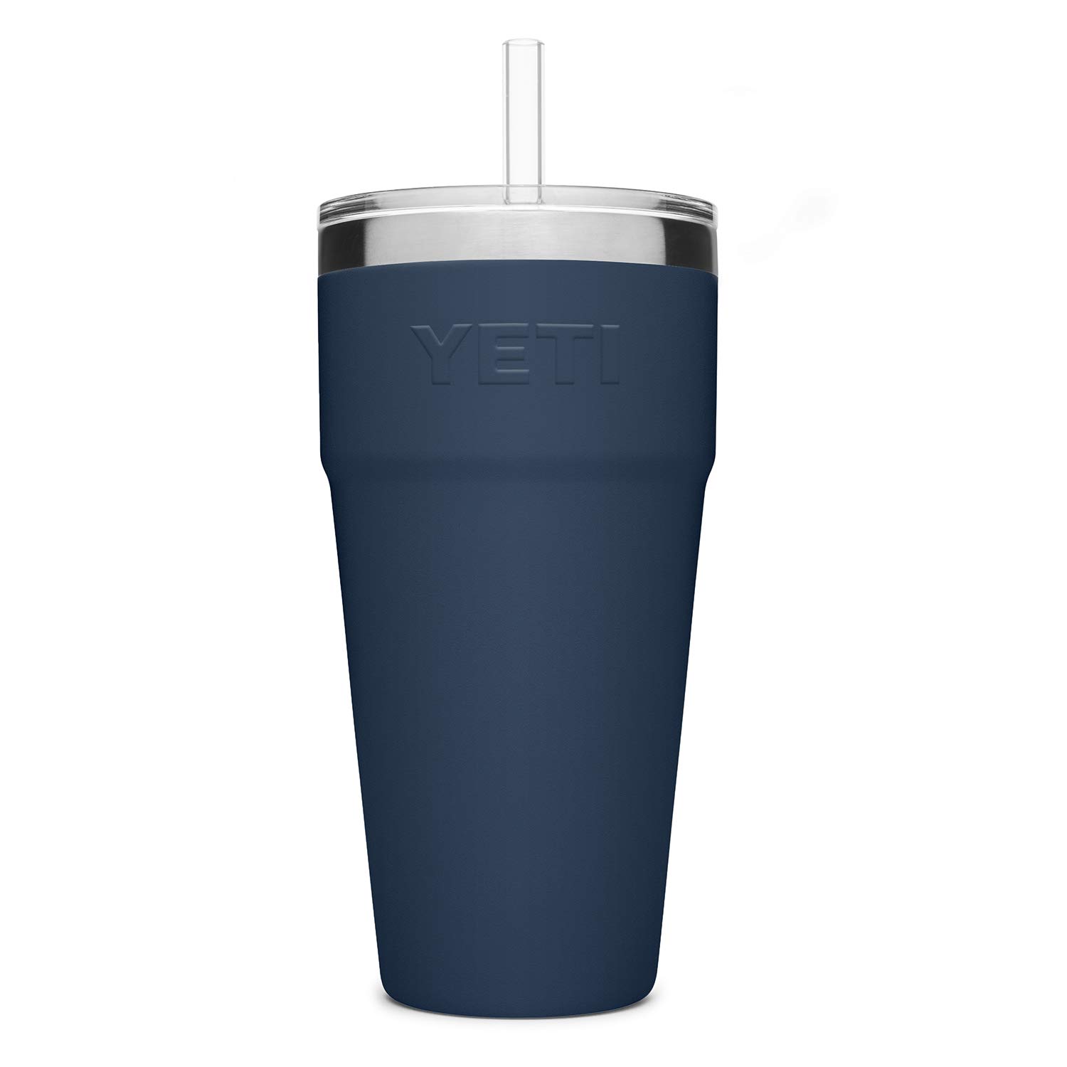 YETI Rambler 26 oz Stainless Steel Vacuum Insulated Straw Tumbler with Lid - Leakproof Travel Mug for Hot & Cold Drinks, Perfect for Hiking, Camping and Office Use