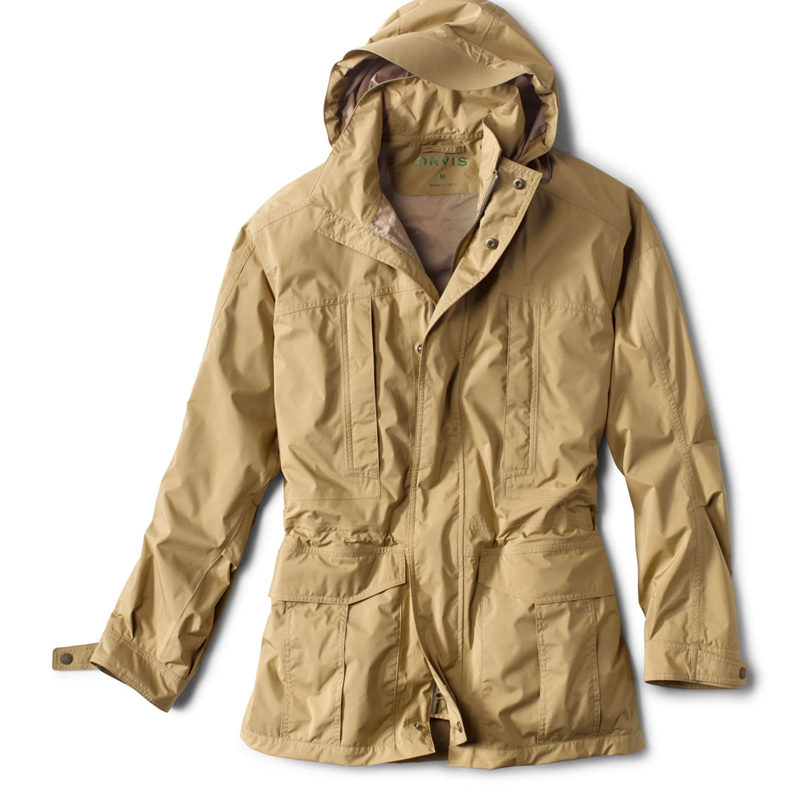 Orvis Men's Pursell Waterproof Jacket - Lightweight Raincoat for Hiking, Camping & Outdoor Adventures | Windproof & Breathable Shell