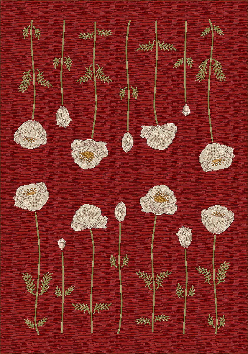 Milliken TOP 30 Garnet Poppy Area Rug 3'10