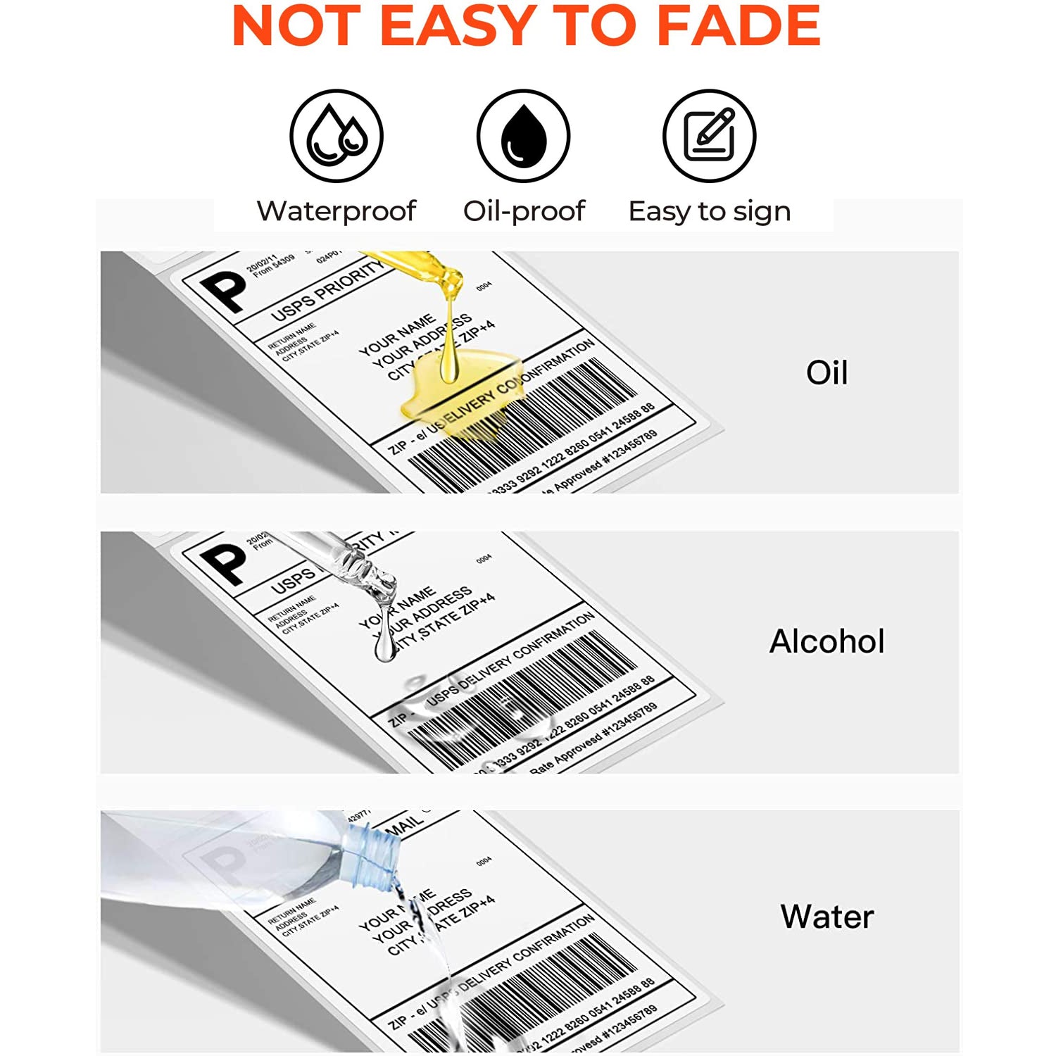 4x6 Thermal Labels Roll - 500 Sheets for Shipping, Barcode & Inventory Labels - Compatible with Zebra, Dymo & Thermal Printers - Perfect for E-commerce, Warehousing & Logistics