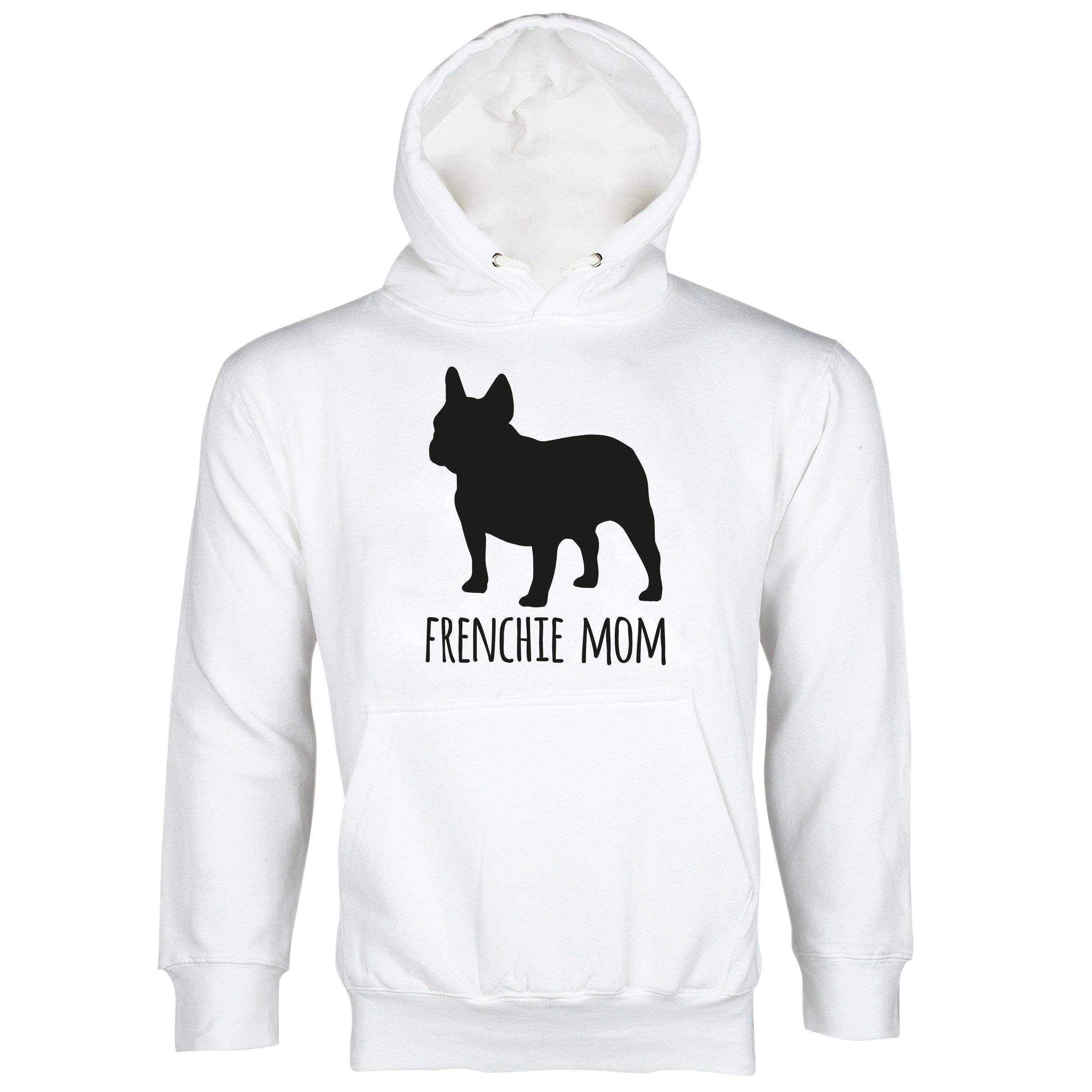 Frenchie Mom Hoodie - Cute French Bulldog Owner Gifts for Women | Cozy Pullover Sweatshirt for Dog Lovers, Perfect for Casual Wear, Dog Parks & Matching Outfits with Your Frenchie