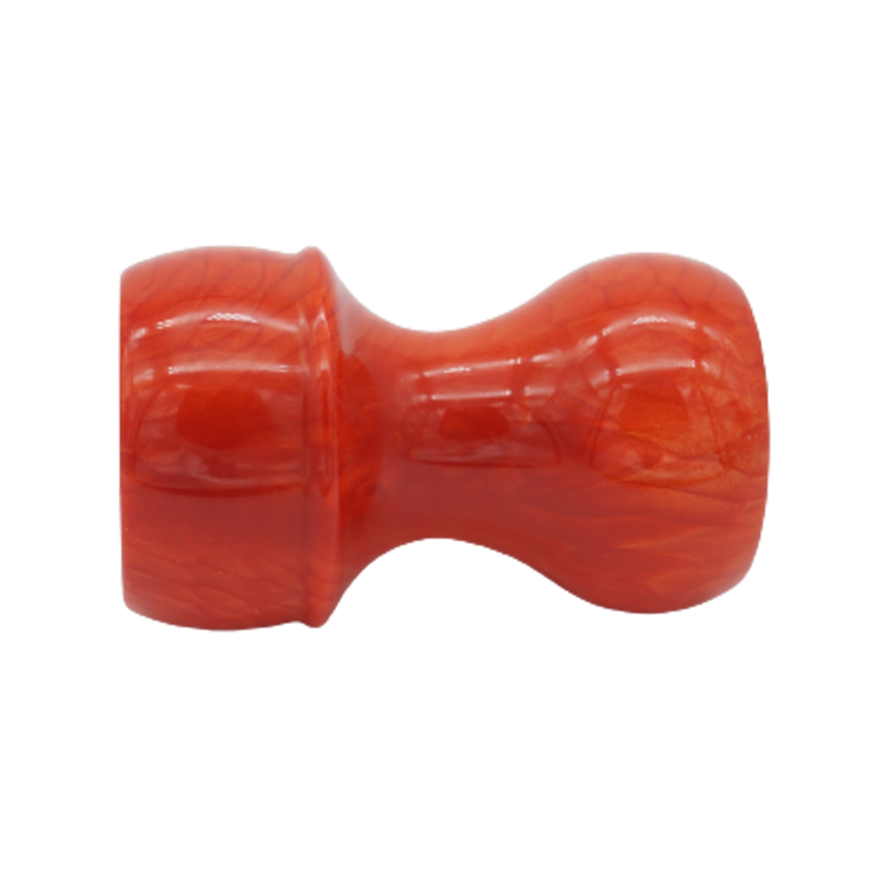Premium Red Snakeskin Handcrafted Shaving Brush Handle - Fits 24mm & 26mm Knots - Perfect for Wet Shaving & Grooming Kits - Luxury Barber & Home Use Accessory