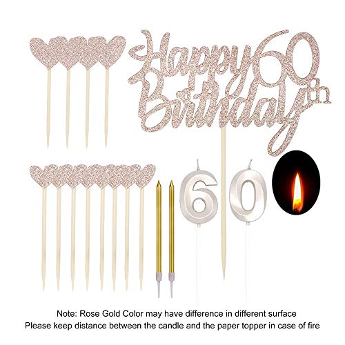 60th Birthday Cake Decorations