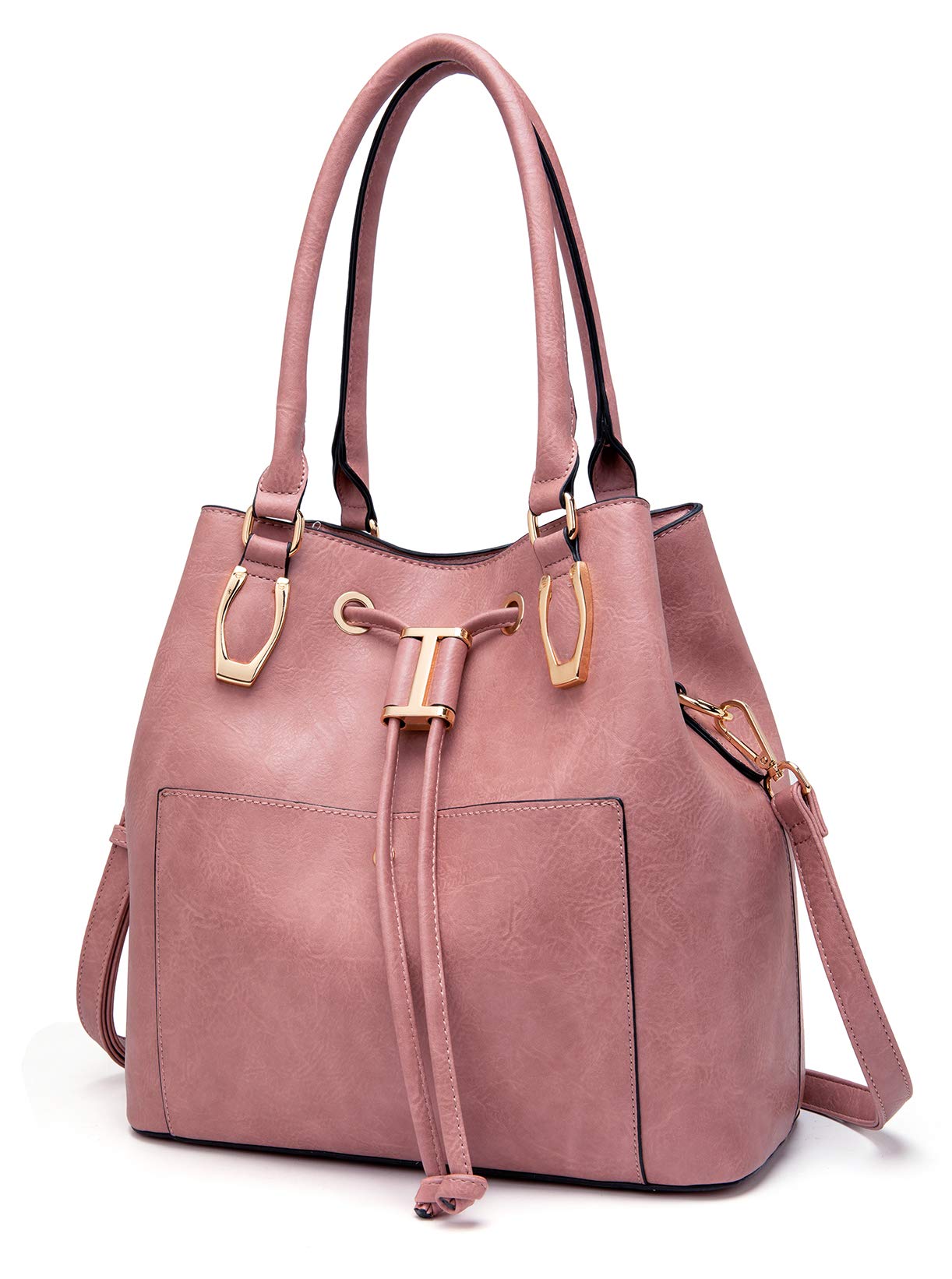 LJOSEIND Women's Designer Hobo Handbag - Large Crossbody Bucket Bag Shoulder Purse for Work, Travel & Everyday Use