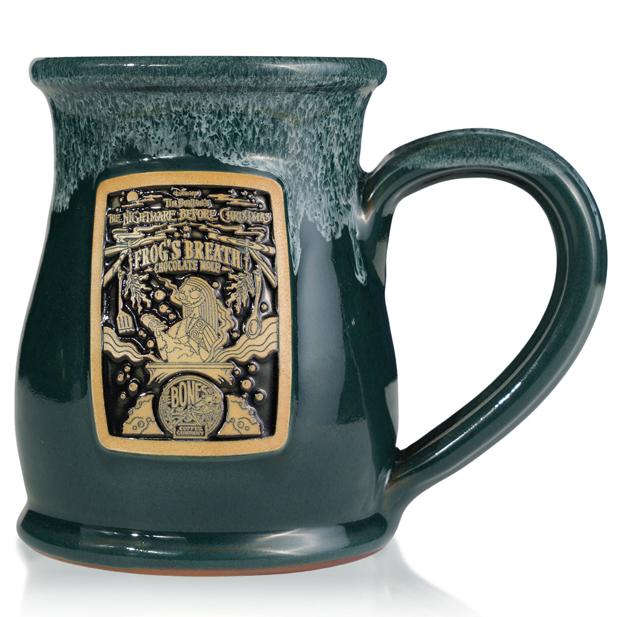 Handmade Frog's Breath Ceramic Mug - Unique Pottery Coffee Cup for Home & Office Use - Perfect Gift for Tea & Coffee Lovers