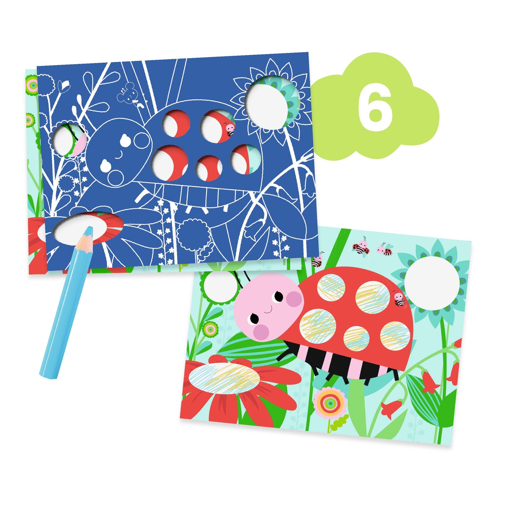 DJECO Multi-Activity Kit - The Mouse and His Friends | Early Learning Toys for Toddlers 18+ Months | Creative Play, Fine Motor Skills Development, Gift for Boys & Girls | Perfect for Playtime, Preschool & Birthday Gifts