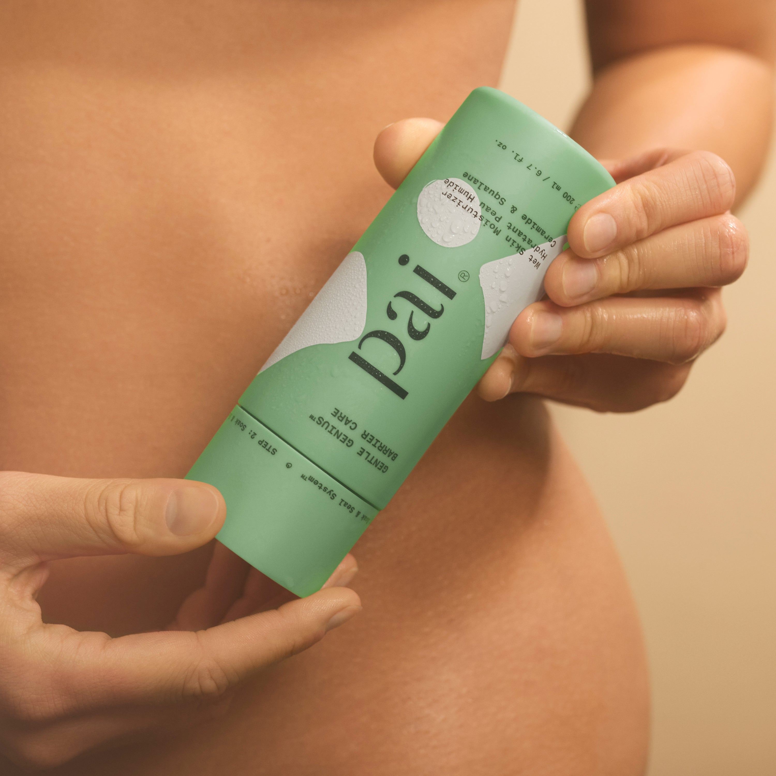 Gentle Genius™ Barrier Care Wet Skin Moisturizer - Hydrating Lotion for Dry & Sensitive Skin | Post-Shower Moisturizer for Instant Hydration | Perfect for Daily Skincare Routine & After-Swim Care