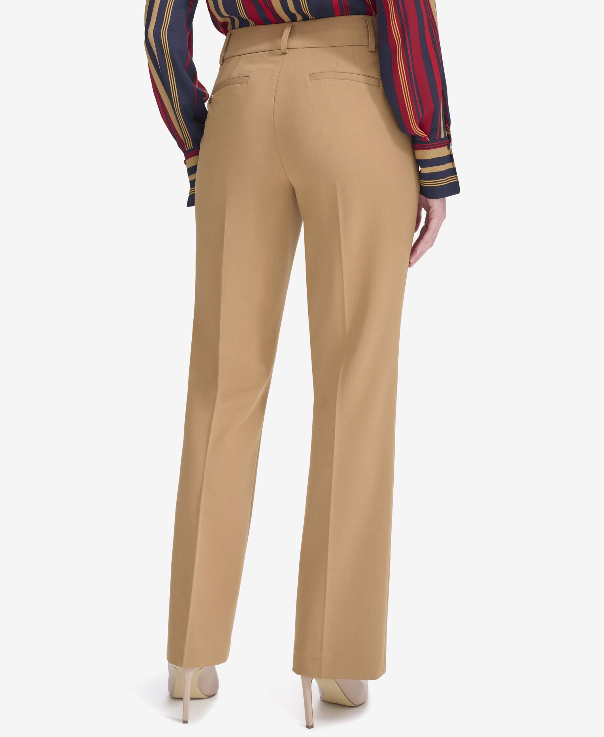 Tommy Hilfiger Women's Sutton Dress Pants - Business Casual Work Pants for Office, Interview & Professional Outfits - Comfortable Stretch Fit for All-Day Wear