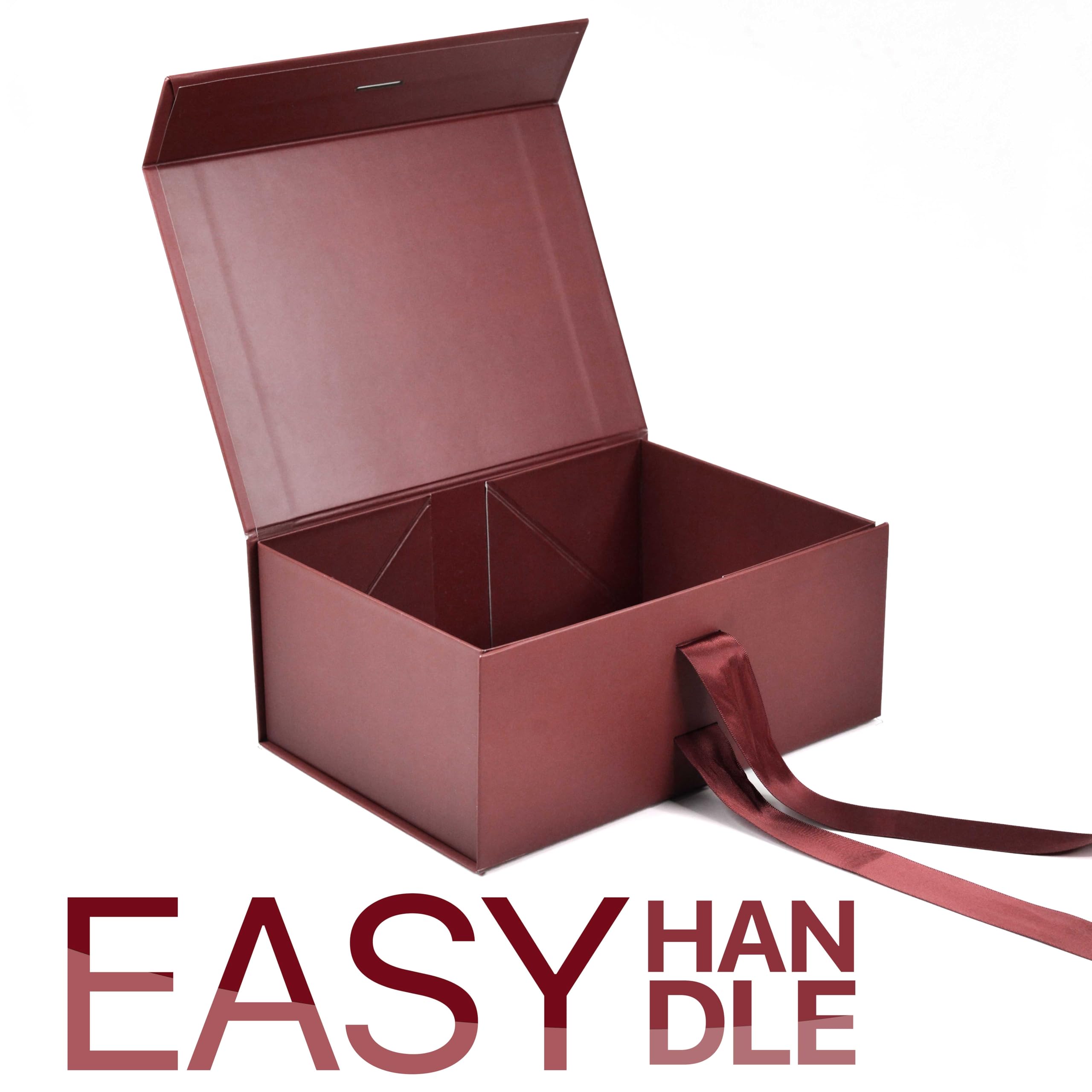 Premium Foldable Gift Box with Ribbon - 9