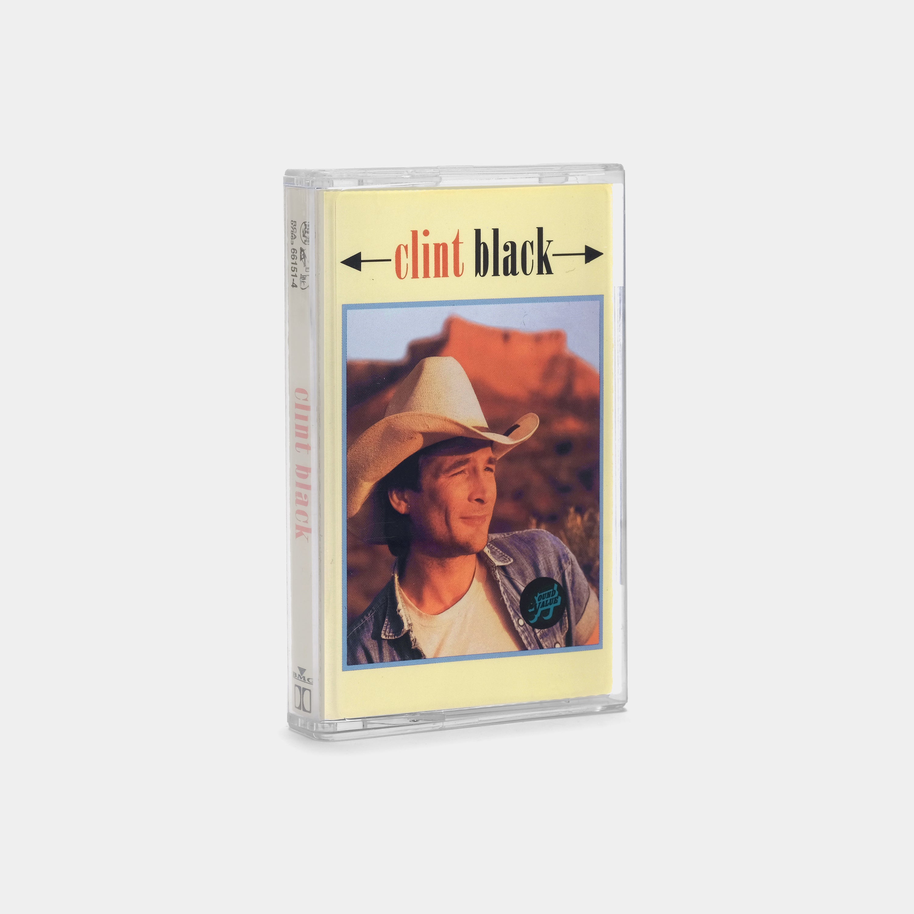 Clint Black Cassette Tape - Vintage Country Music Audio Cassette for Collectors & Fans | Perfect for Nostalgic Listening, Gifts & Music Collections