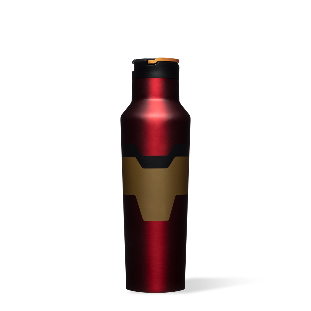 Marvel Superheroes Stainless Steel Sports Water Bottle - Leak Proof & Insulated for Gym, Hiking & Outdoor Adventures