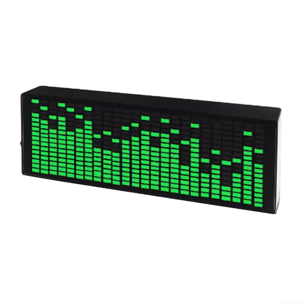 Sound Activated LED Lamp - DIY Kit with Volume Control & RGB Colors (Emerald Green) | Party Decor, Mood Lighting, Home Decoration, Gift for Music Lovers