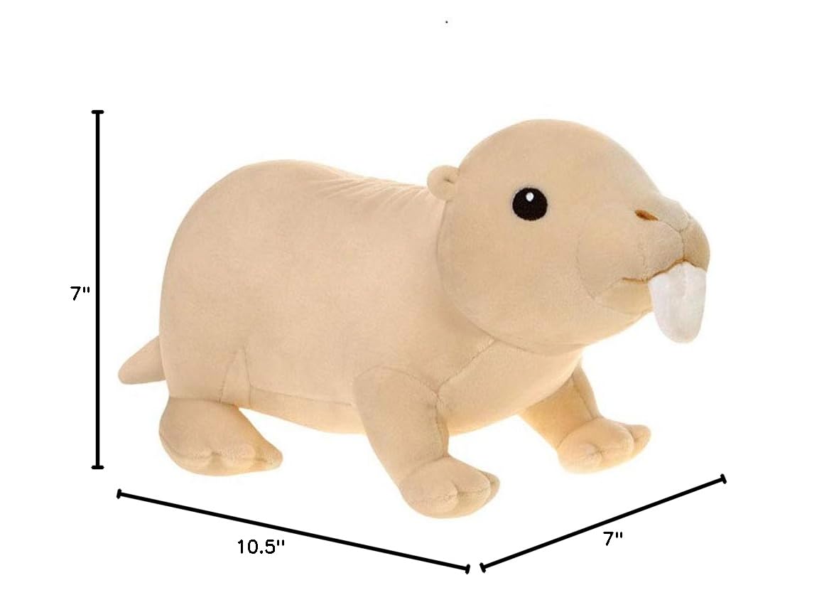 Fiesta Toys Snugglies Naked Mole Rat Plush Stuffed Animal - Soft Cuddly Toy for Kids, Gifts & Collectibles | Perfect for Birthday Presents, Nursery Decor & Comfort Companions