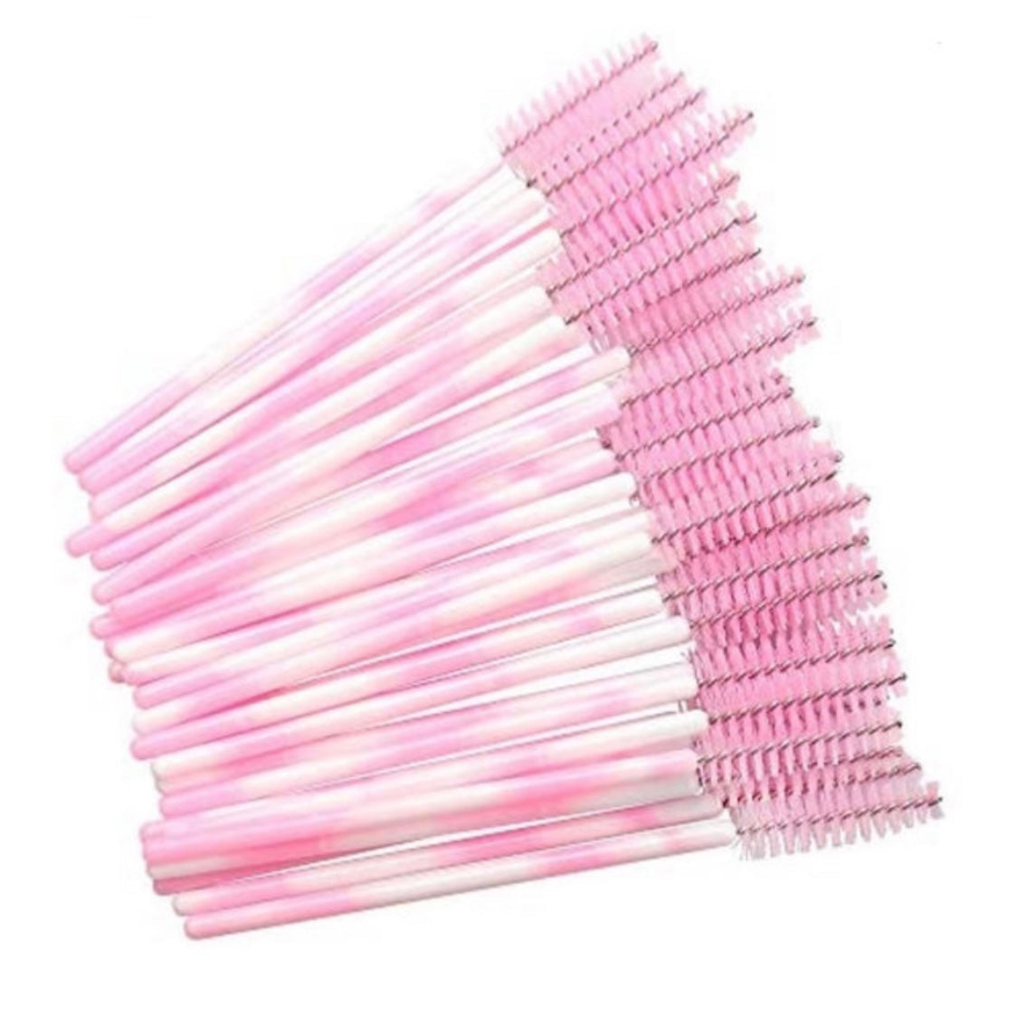 Tie Dye Pink Eyelash Extension Wands - Professional Lash Applicator for Salon & Home Use, Perfect for DIY Eyelash Extensions and Makeup Artists
