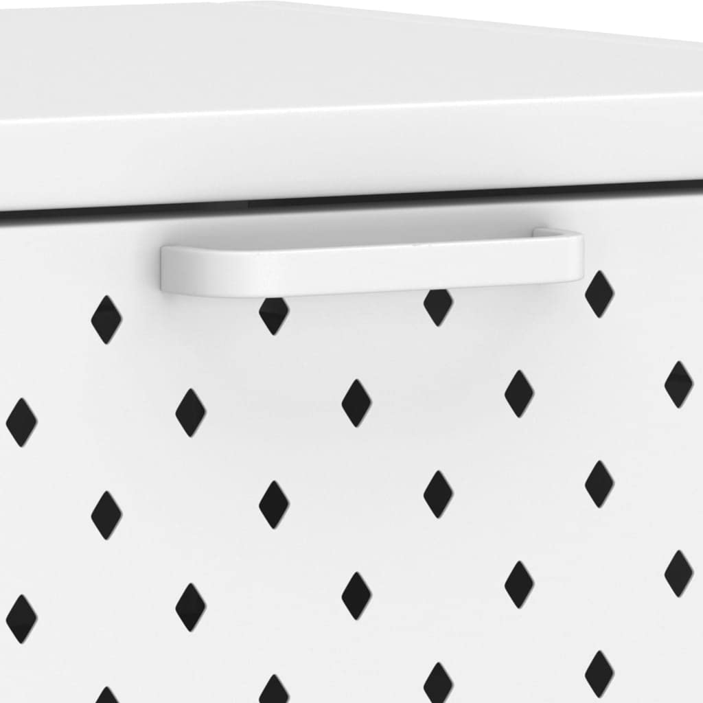 SKM White Console Table 41.7