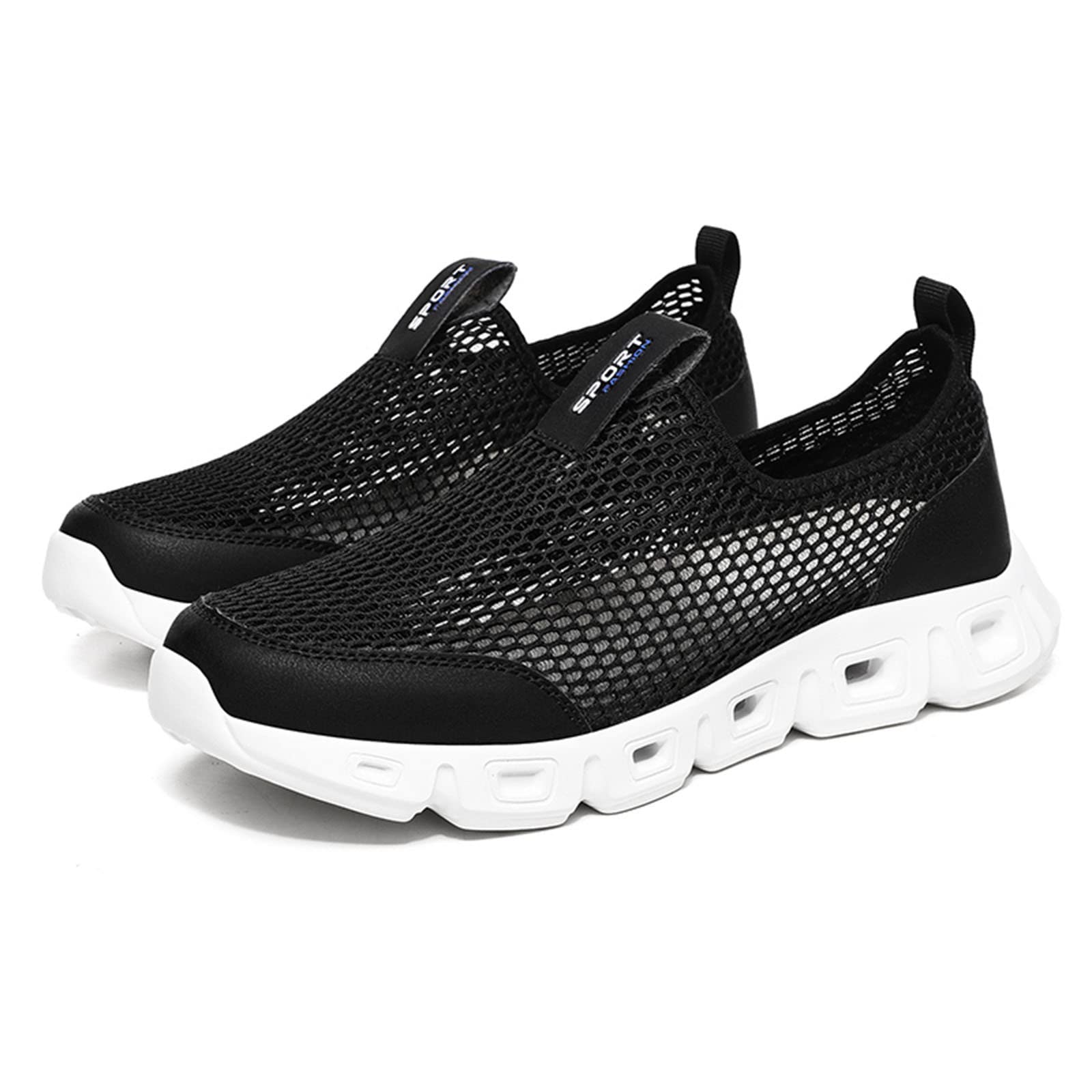 **Men's Connon Trail Shoes - Best Gym, Beach & Sailing Shoes - Size 14 Platform Deck Shoes for Height Increase - Laceless White - Perfect for Workouts, Outdoor Adventures & Casual Wear**