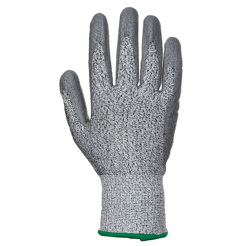 PW221 Cut 5 PU Palm Work Gloves (A622) - Durable Safety Gloves for Construction, Gardening and DIY Projects