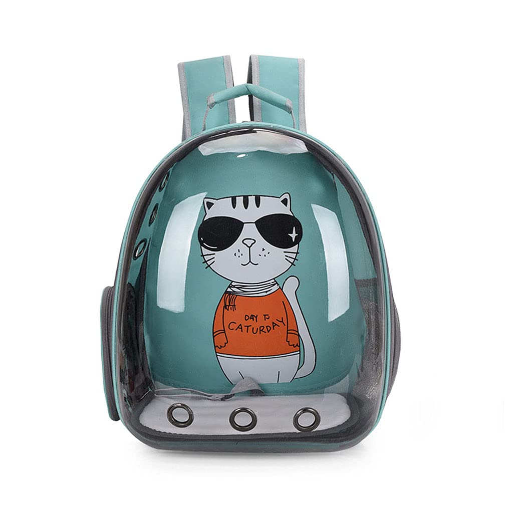 Dog & Cat Carrier Backpack - Bubble Window Capsule Pet Carrier for Hiking, Travel, Walking - Breathable & Comfortable for Small Dogs & Cats - Perfect for Outdoor Adventures & Daily Commutes