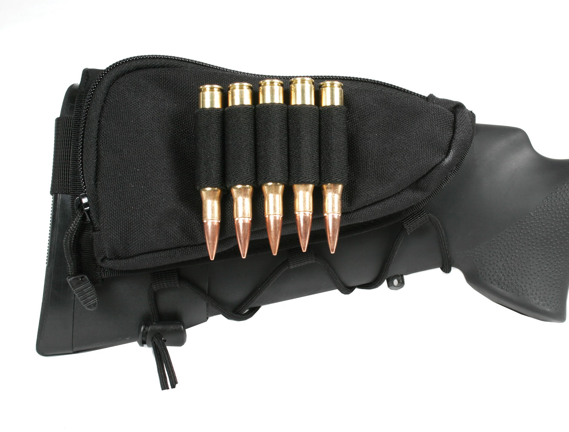 BLACKHAWK Tactical Rifle Ammo Cheek Pad - Adjustable Gun Rest for Precision Shooting | Hunting & Range Accessories for AR-15, AK-47 | Enhanced Comfort & Stability for Long Shooting Sessions