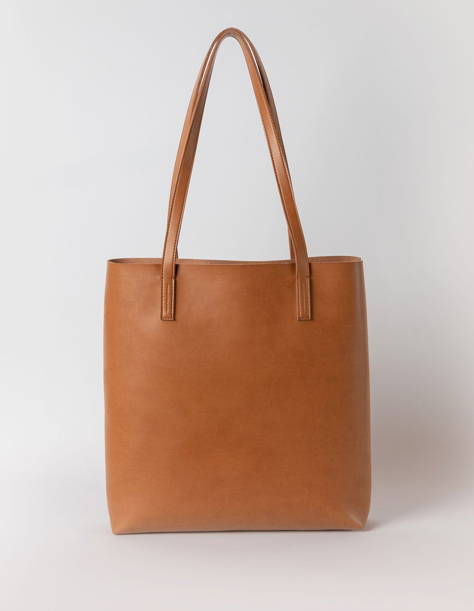 Georgia Unisex Vegan Leather Tote Bag - Apple Inspired Design in Brown | Perfect for Work, Travel & Everyday Use