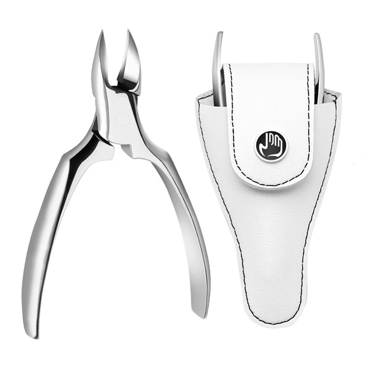 Premium Stainless Steel Toe Nail Clippers - Professional Eagle Mouth Design with Inlaid Blade for Precise Trimming - Durable Manicure & Pedicure Tool for Men & Women - Perfect for Home, Travel, and Salon Use
