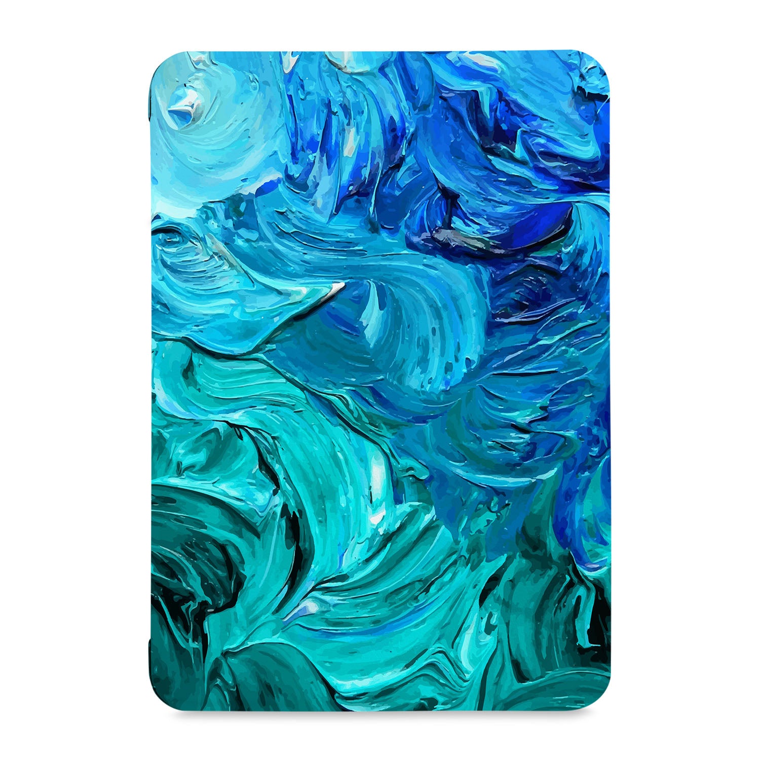 Samsung Tablet Case with Abstract Oil Painting Design - Protective Cover for Galaxy Tab A/S6/S7/S8 - Perfect for Home, Office & Travel Use